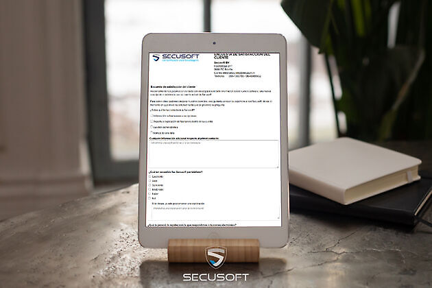 Crear y enviar formularios web - Secusoft Software para Seguridad Privada